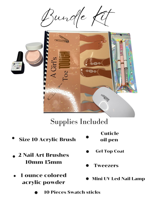 Acrylic & Nail Art Toe Kit