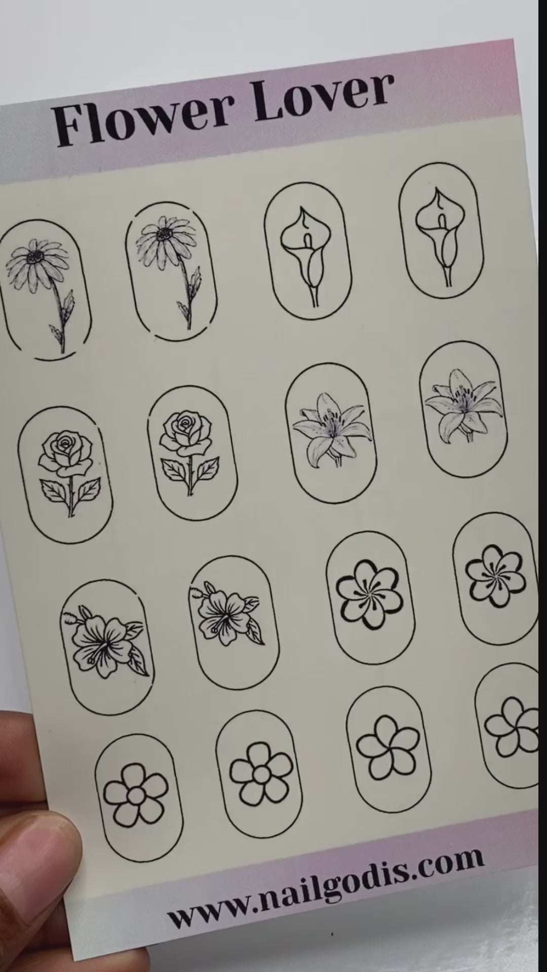 Flower Color-Me  Decals